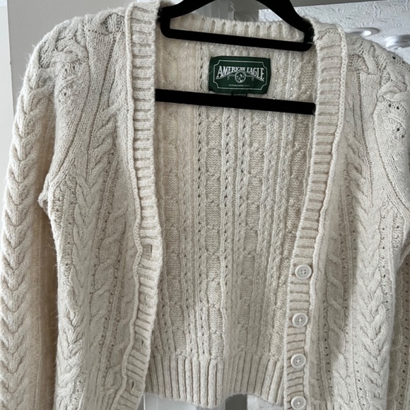 AE cropped button up cardigan - Picture 3 of 5